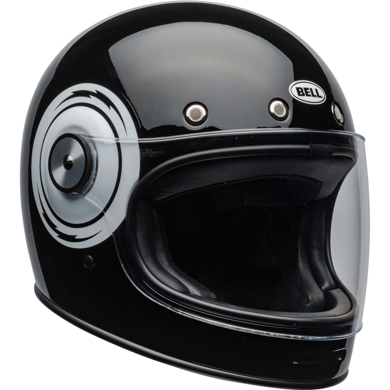 BELL bullitt ✨美品✨バイク用ヘルメット ブラック Bell Bullitt Bolt Gloss Black/White Helmet - Get Lowered Cycles