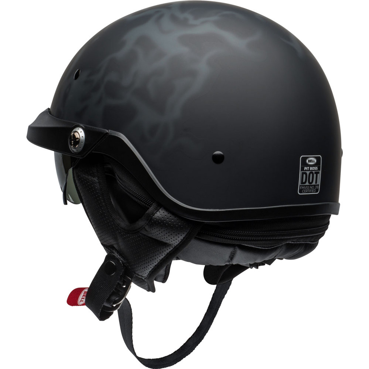 bell pit boss flames helmet