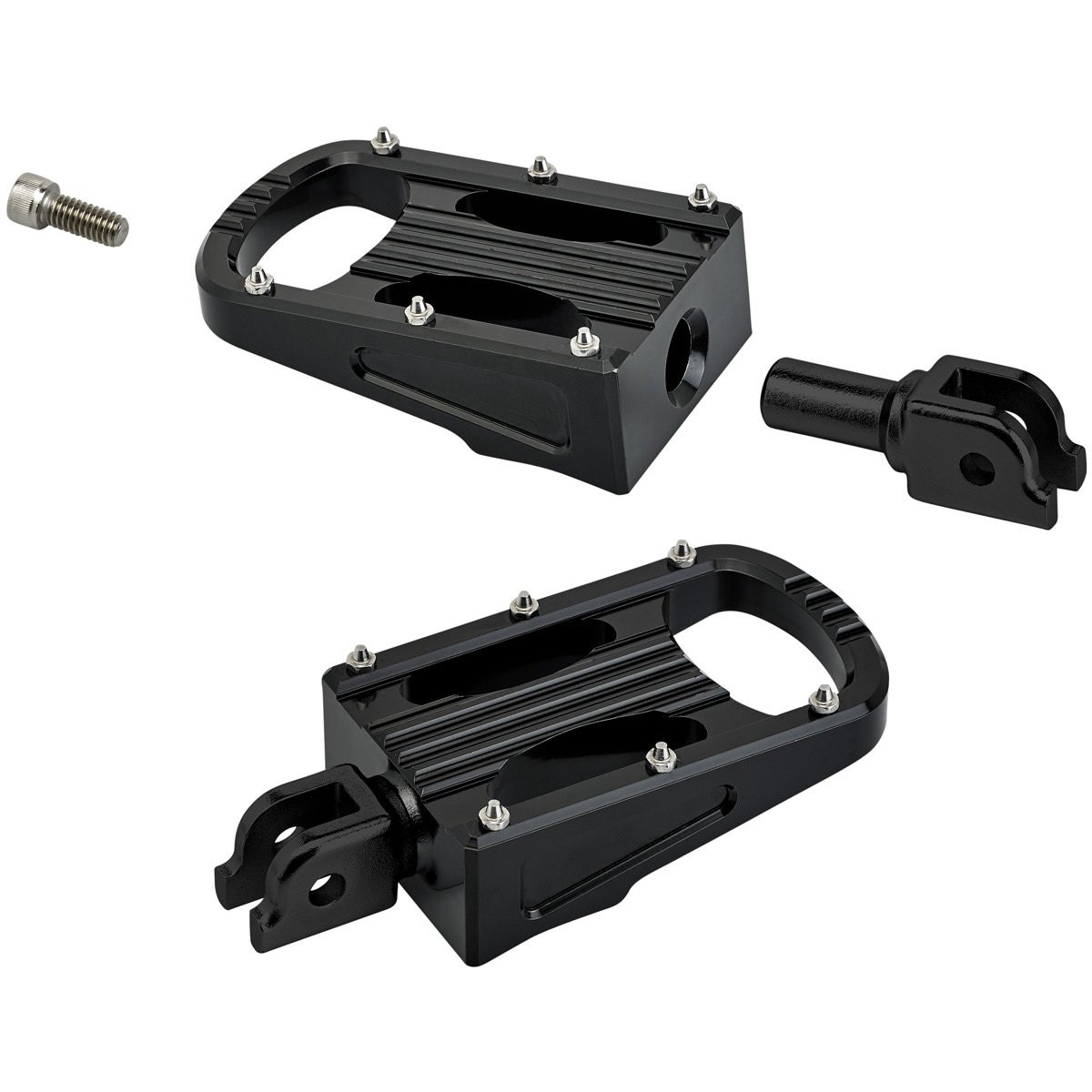 Biltwell Punisher XL Rider Foot Pegs for 2018-2020 Harley Softail ...