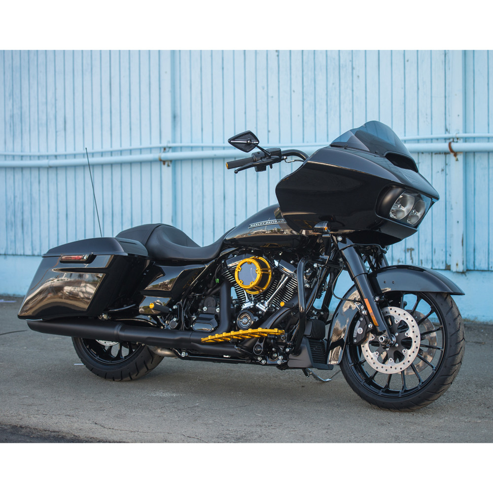 Arlen Ness Method Air Cleaner for 2017-2023 Harley M8 - Gold - 18