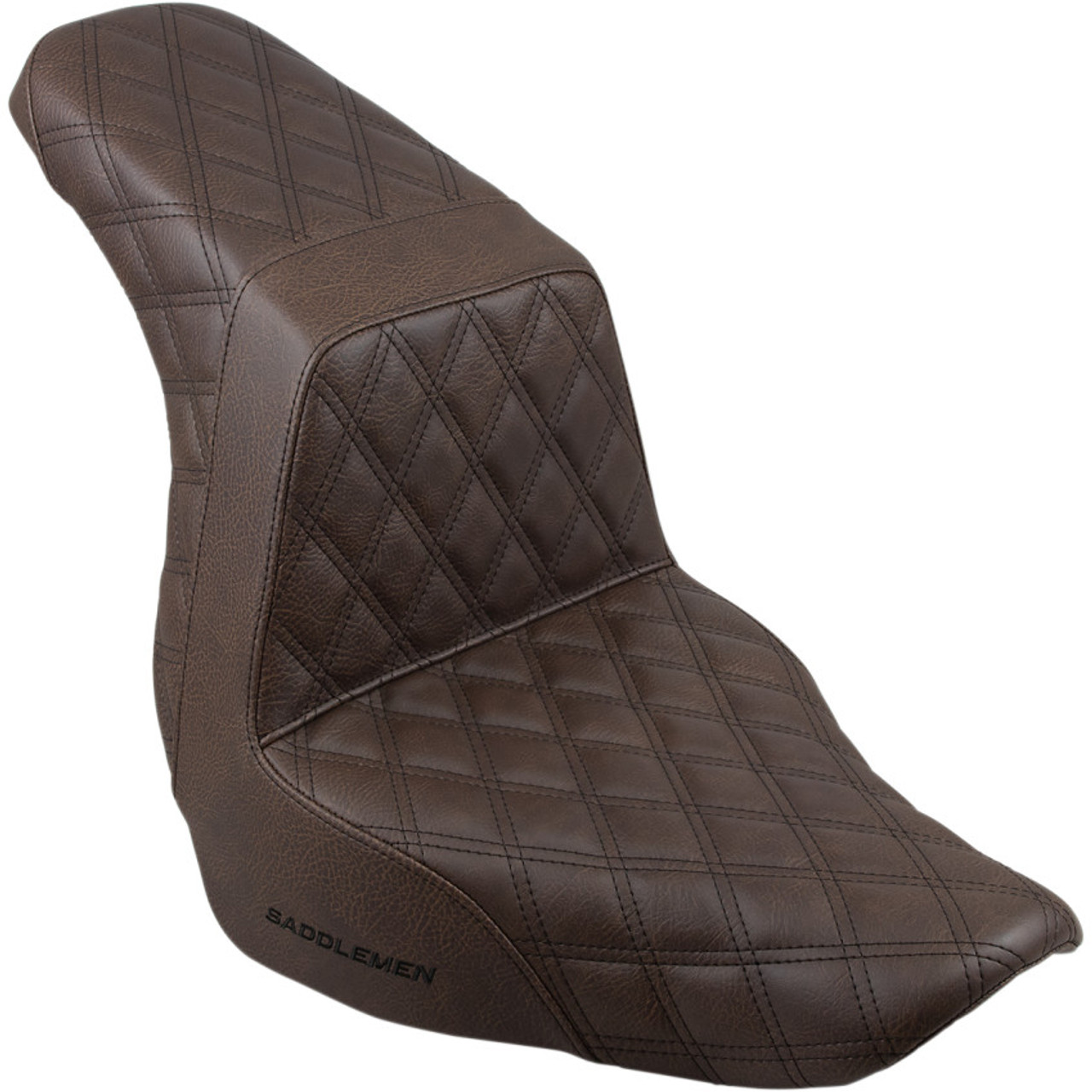 SADDLEMEN バイク用シートゴールドステッチfxlrst Saddlemen SDC Pro Series Gold Lattice Seat fits 2018-2025