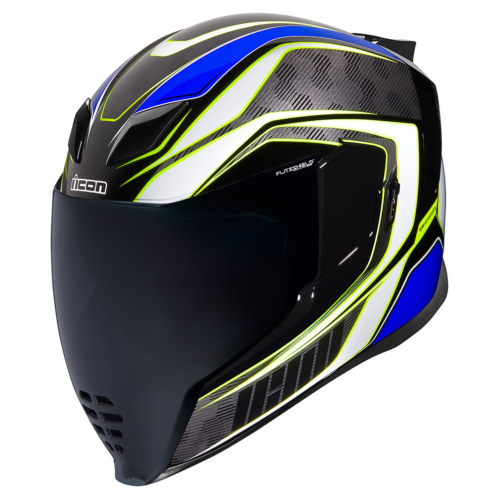 Icon Airflite Raceflite Blue Helmet 