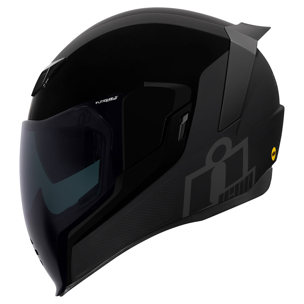 Icon Airflite MIPS Stealth Black Helmet - Get Lowered Cycles 