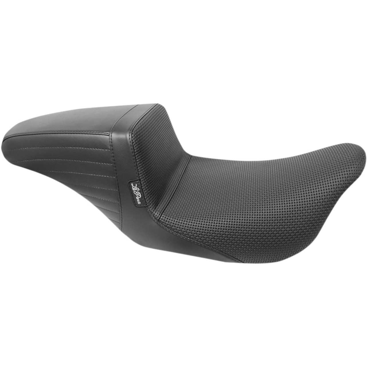 Le Pera Kickflip Daddy Long Legs Solo Seat for 2008-2023 Harley Touring -  Basket Weave - LK-597DLBW - Get Lowered Cycles