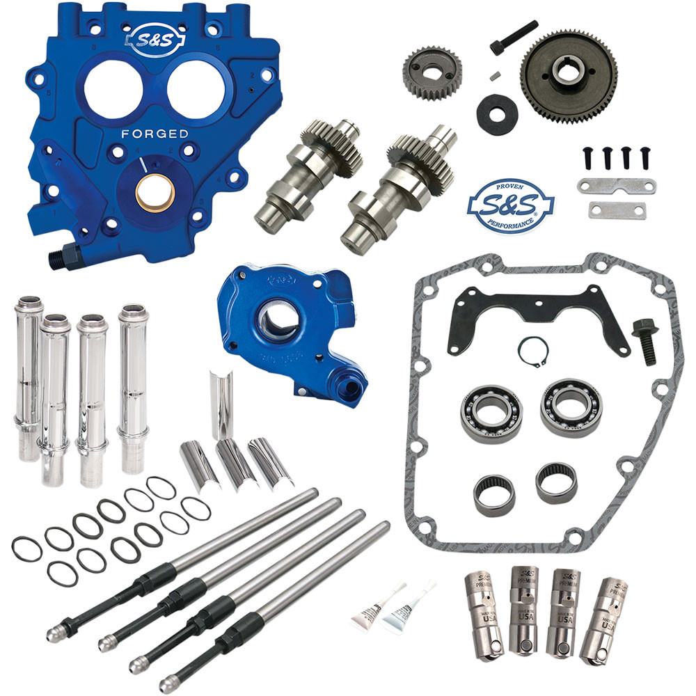 S&S 510 Gear-Drive Camchest Kit for 1999-2006 Harley Twin S&S 510 Gear-Drive Camchest Kit for 1999-2006 Harley Twin