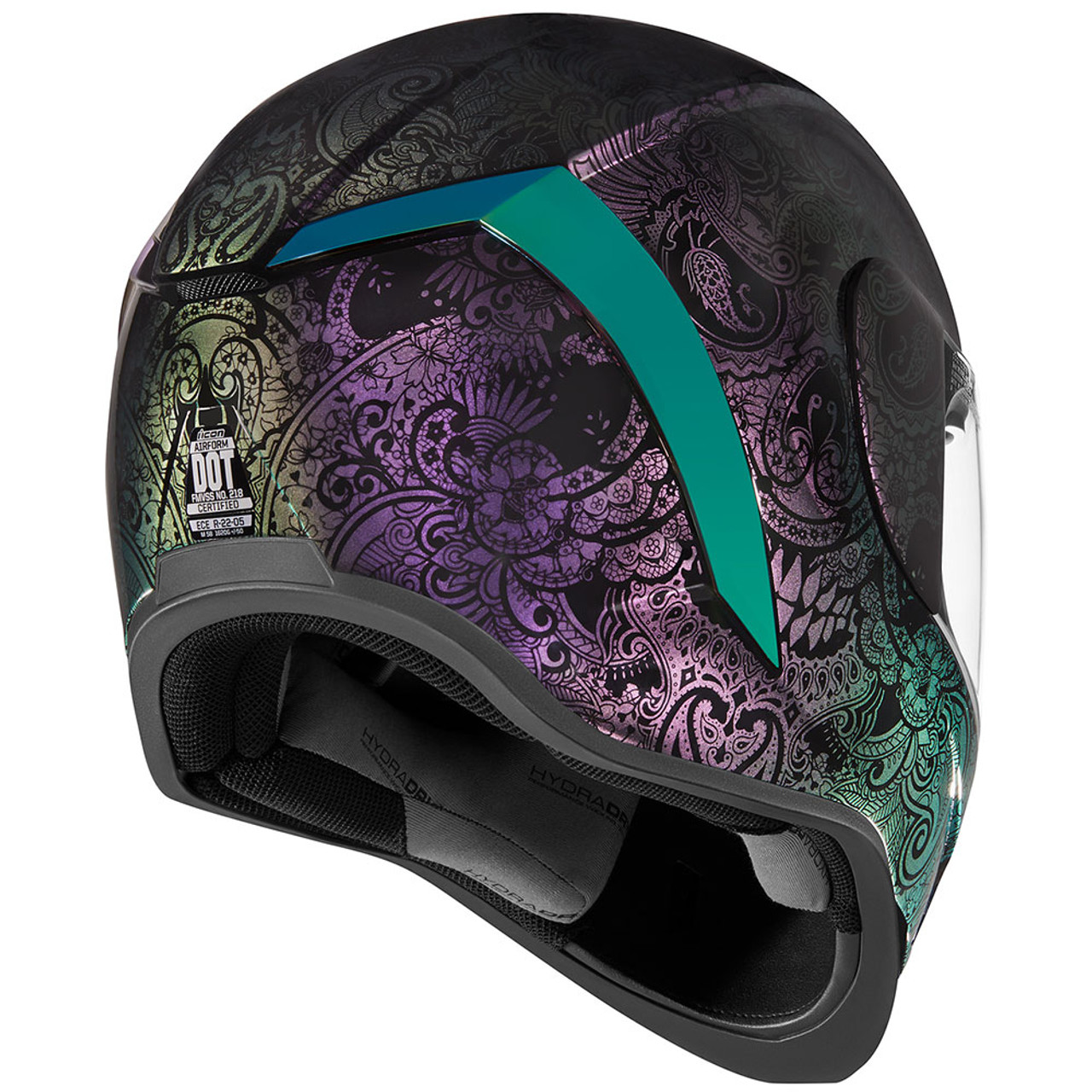 Icon Airform Chantilly Opal Purple Helmet - Get Lowered Cycles