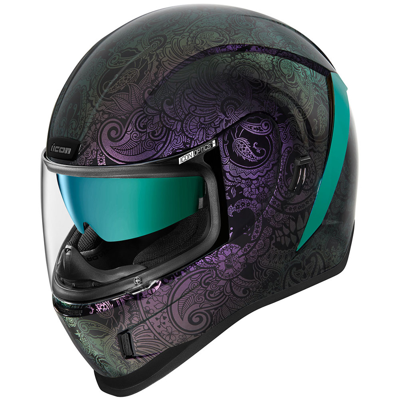 black cat motorcycle helmet