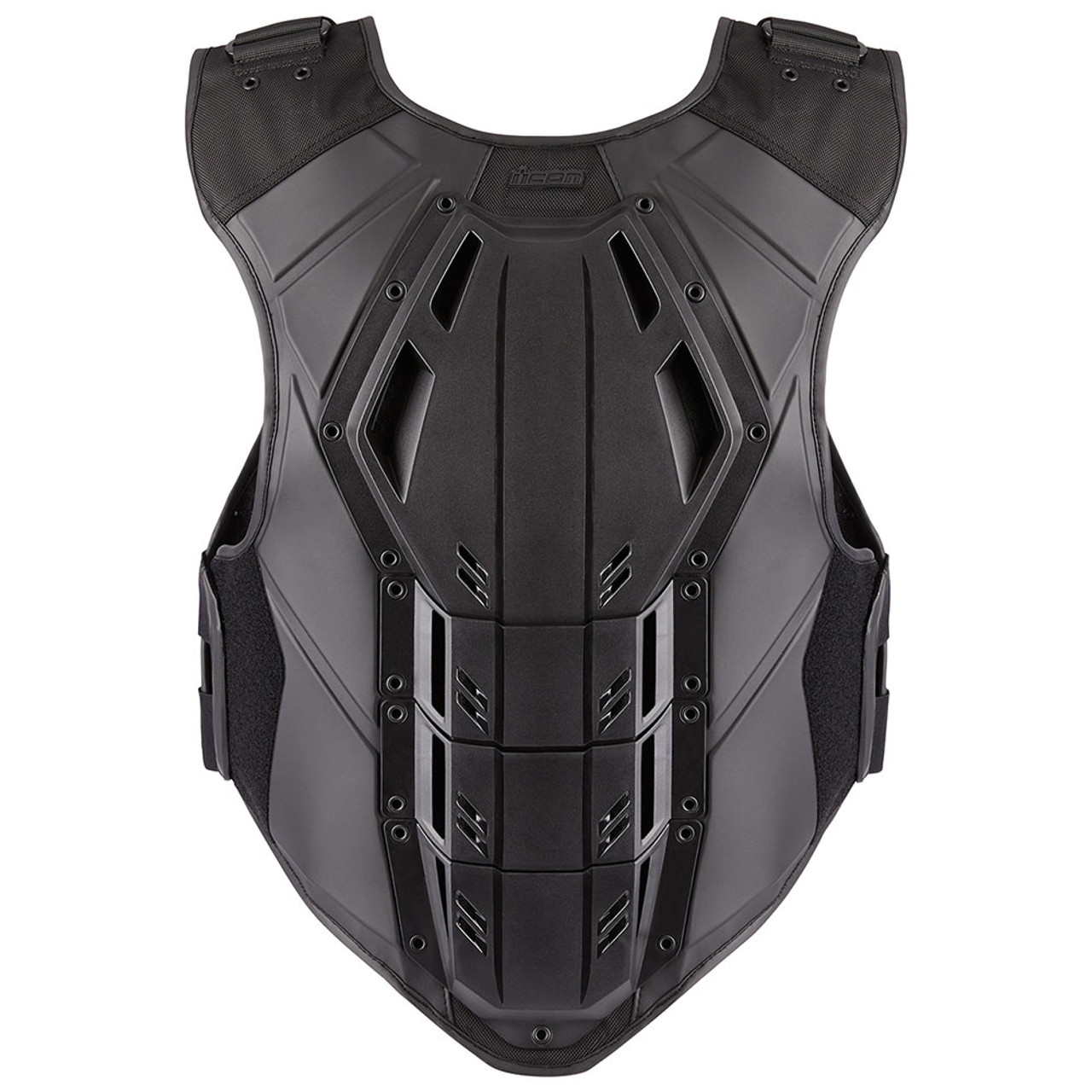 FIELD DOWN VEST Mサイズ ブラック Icon Field Armor 3 Vest - Get Lowered Cycles
