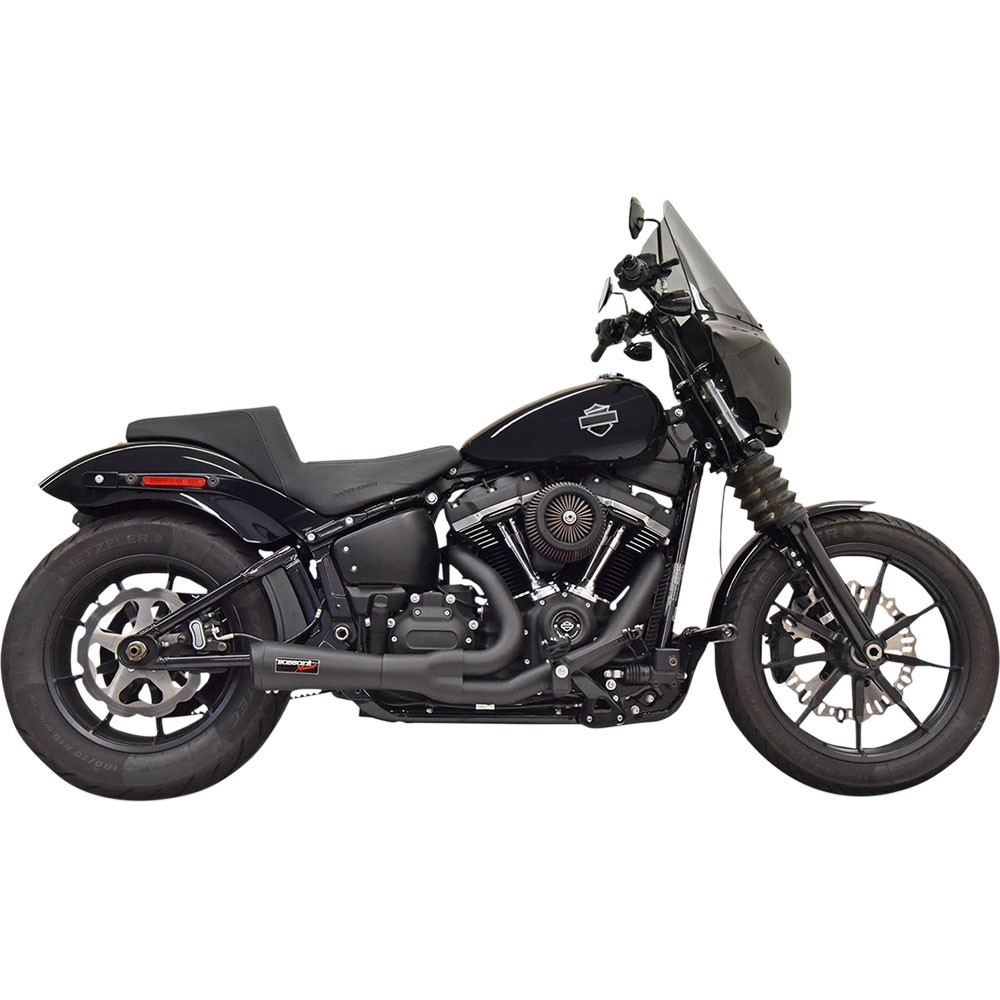Bassani Ripper Road Rage Exhaust for 2018-2022 Harley FXBB/FXLR