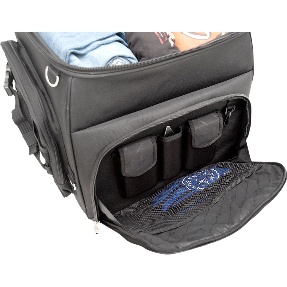Saddlemen BR4200 Sissy Bar Bag - 3515-0191 - Get Lowered Cycles