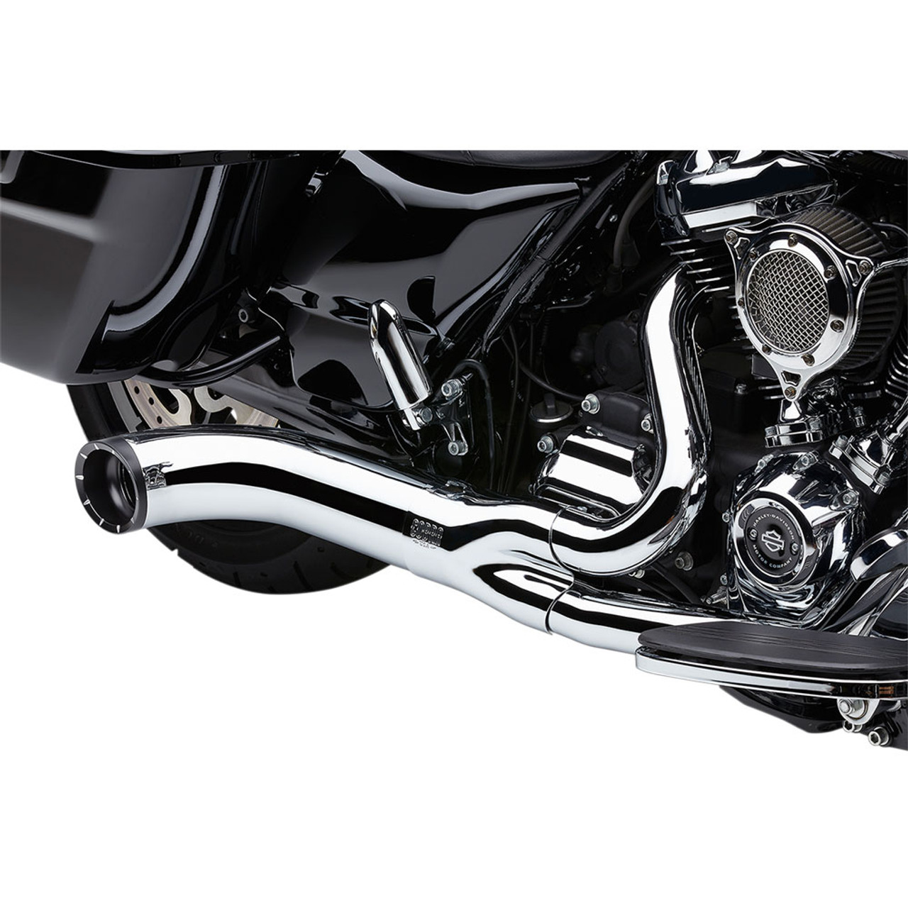 Cobra Turnout 2 1 Exhaust For 2017 2020 Harley Touring Chrome 6271 Get Lowered Cycles Cobra Turnout 2 1 Exhaust For 2017 2020 Harley Touring Chrome 6271 Get Lowered Cycles