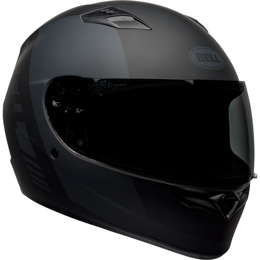 Bell Qualifier Turnpike Helmet - Matte Black/Gray - Get Lowered Cycles