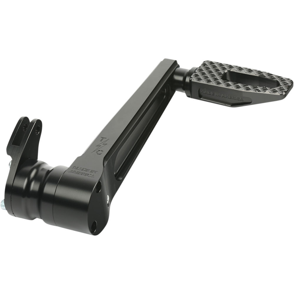 Thrashin Supply Black P-54 Slim Adjustable Brake Pedal for