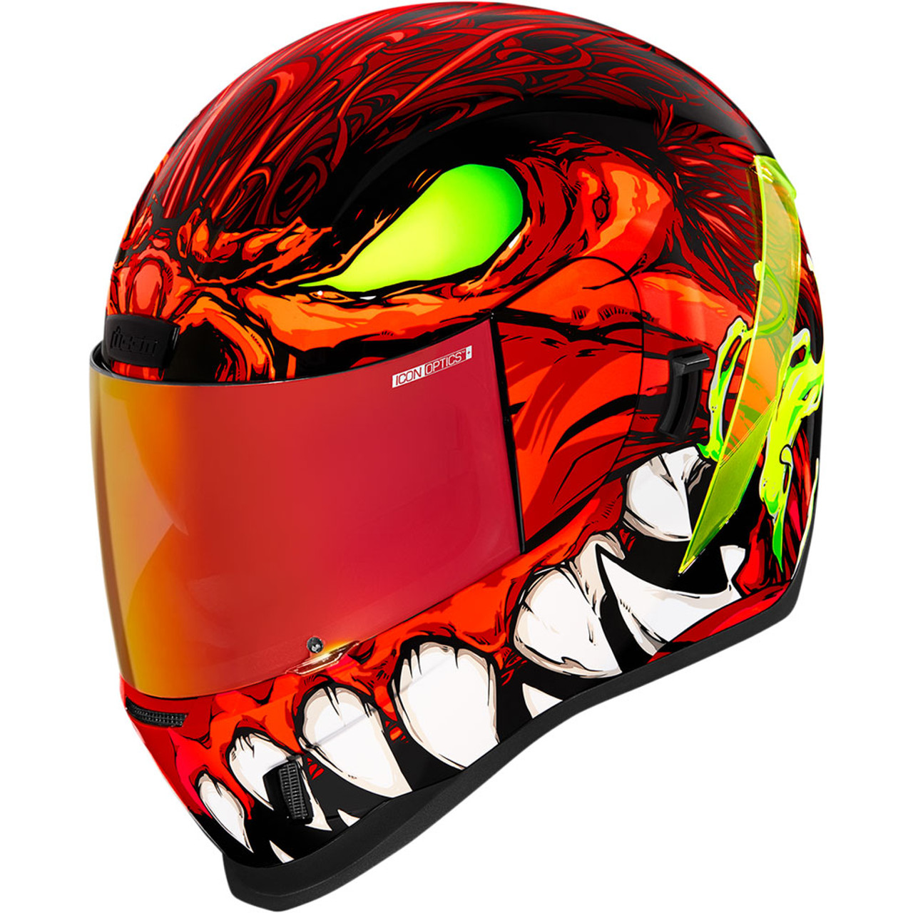 Icon Airform Helmet - Red Manik'r - Get Lowered Cycles