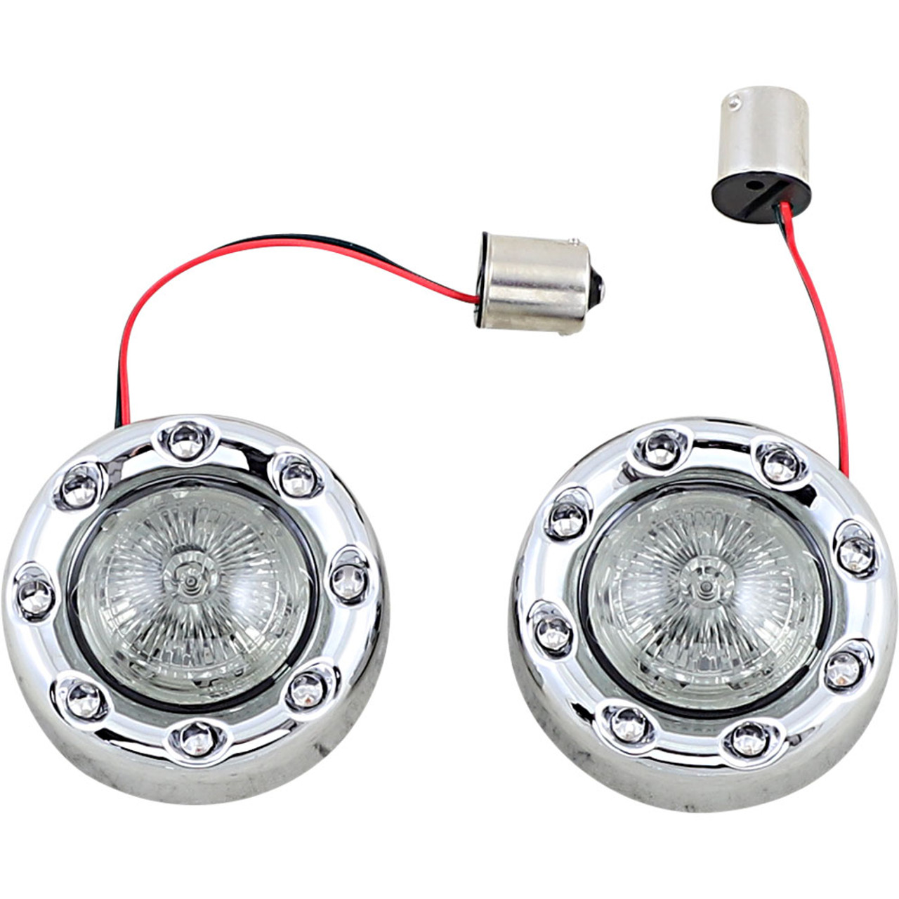 Custom Dynamics Probeam LED Red Turn Signal Insert Kit PB-R-1156-T Custom Dynamics Probeam LED Red Turn Signal Insert Kit PB-R-1156-T