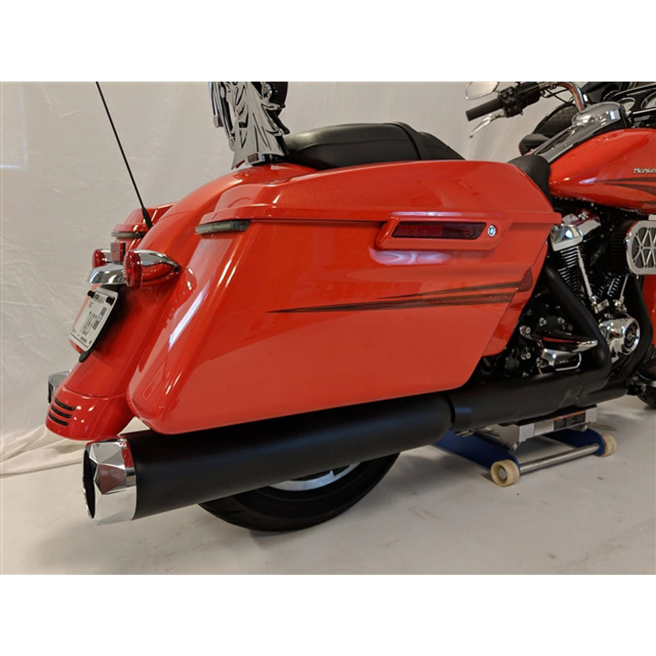 Tab slip on exhaust clearance