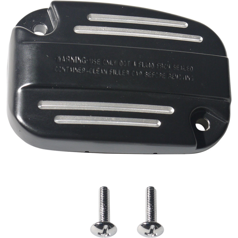 Chrome Master Cylinder Covers For 2017-Up Harley Touring – Brake & Clutch Set