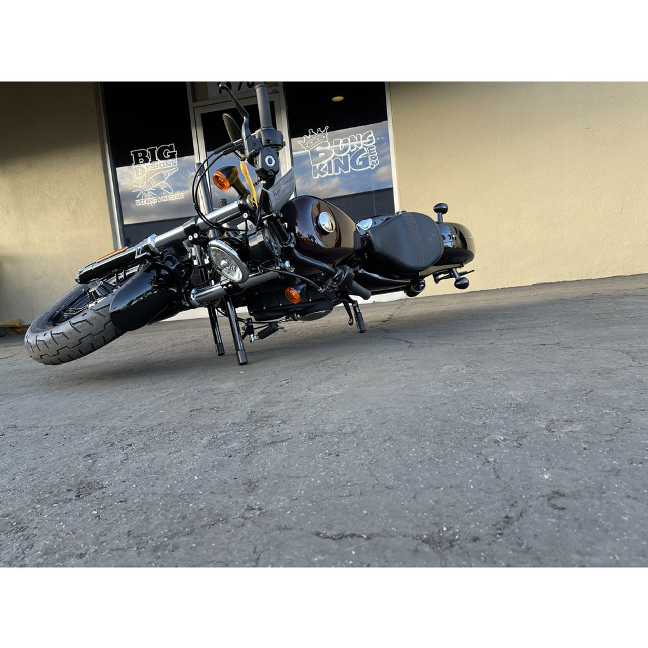 Bung King Sky Scraper Highway Peg Crash Bar for Harley Sportster