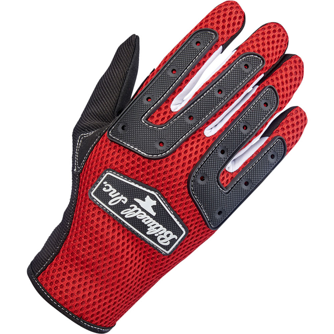 Biltwell Anza Gloves - Red/Black - Get Lowered Cycles