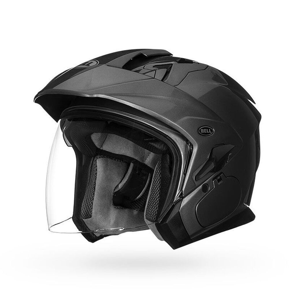 Bell Mag-9 Motorcycle Helmet - Gloss Titanium - Get Lowered Cycles