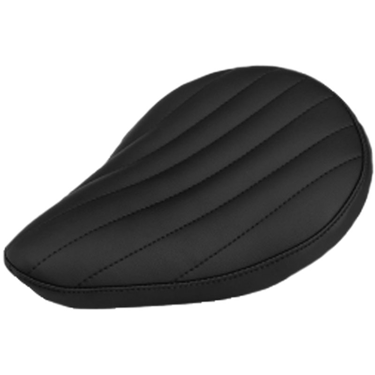 Sully's Customs Tuck & Roll Solo Seat - Get Lowered Cycles