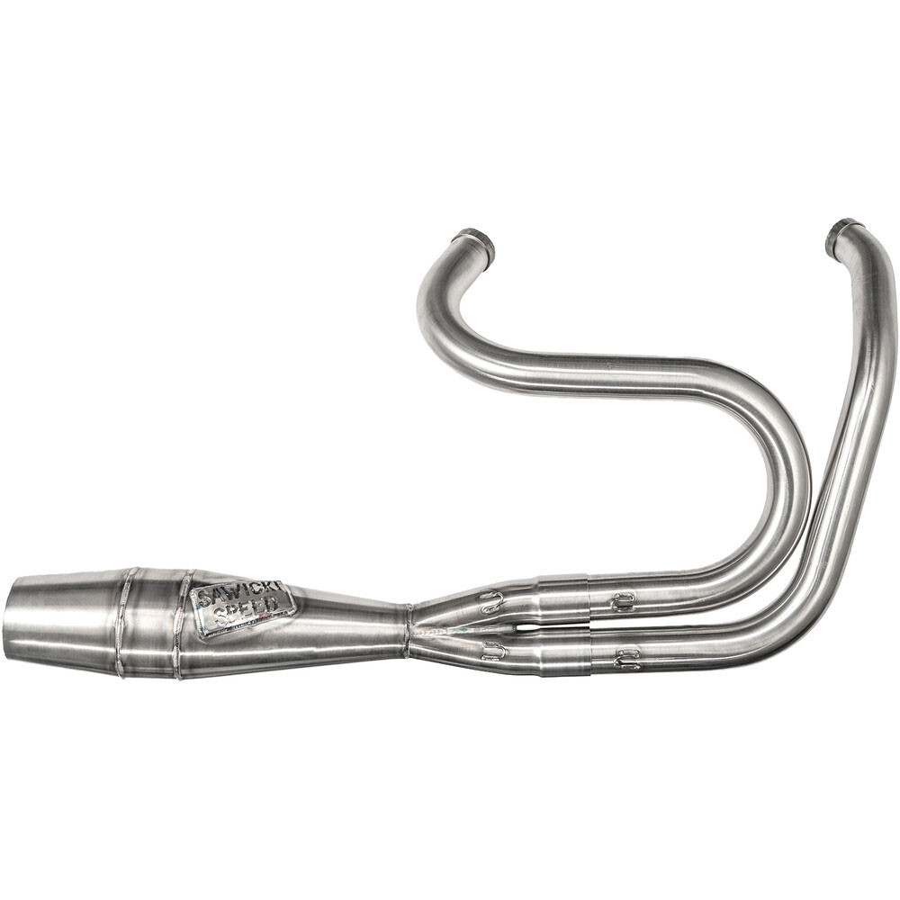 Sawicki 2-1 Stainless Shorty Cannon Big Inch Exhaust for 2017-2023