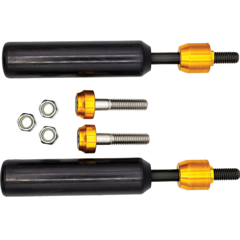 Santoro Fabworx Way Kool Shock Mount Sliders for 2009-2017 Harley