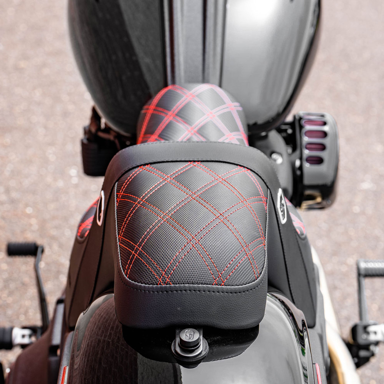 Harley-Davidson FXSB 103 - Motor bike seats - M&C Vehicle Trimming