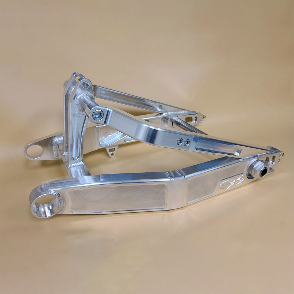 Paughco Chrome Swingarm For Harley Shovelhead 19721983