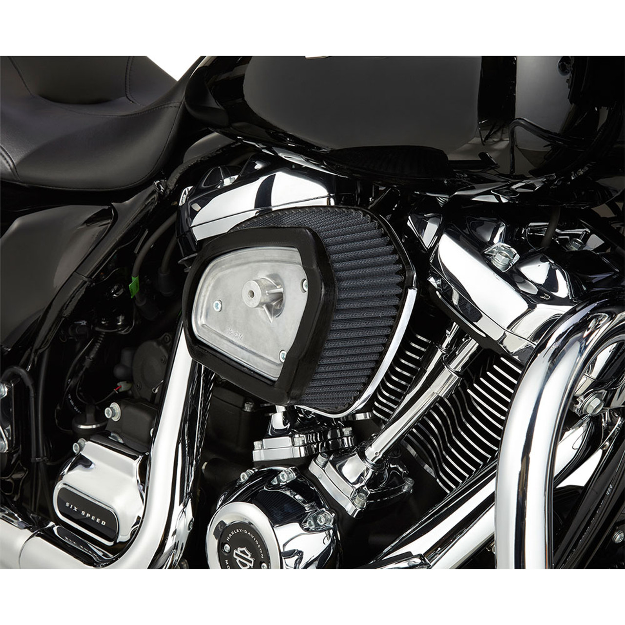 ARLEN NESS Big Sucker Luftfilter chrom für Harley Davidson Softail Dyna  Touring