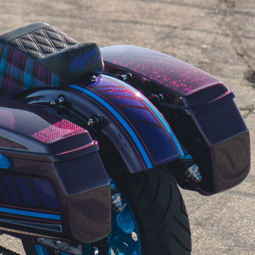 Hofmann Designs Carbon Fiber Chopped Rear Fender for 2009-2023