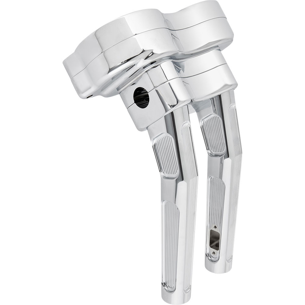 Arlen Ness Kickback Risers w/ Integrated Gauge Housing 2015-2023