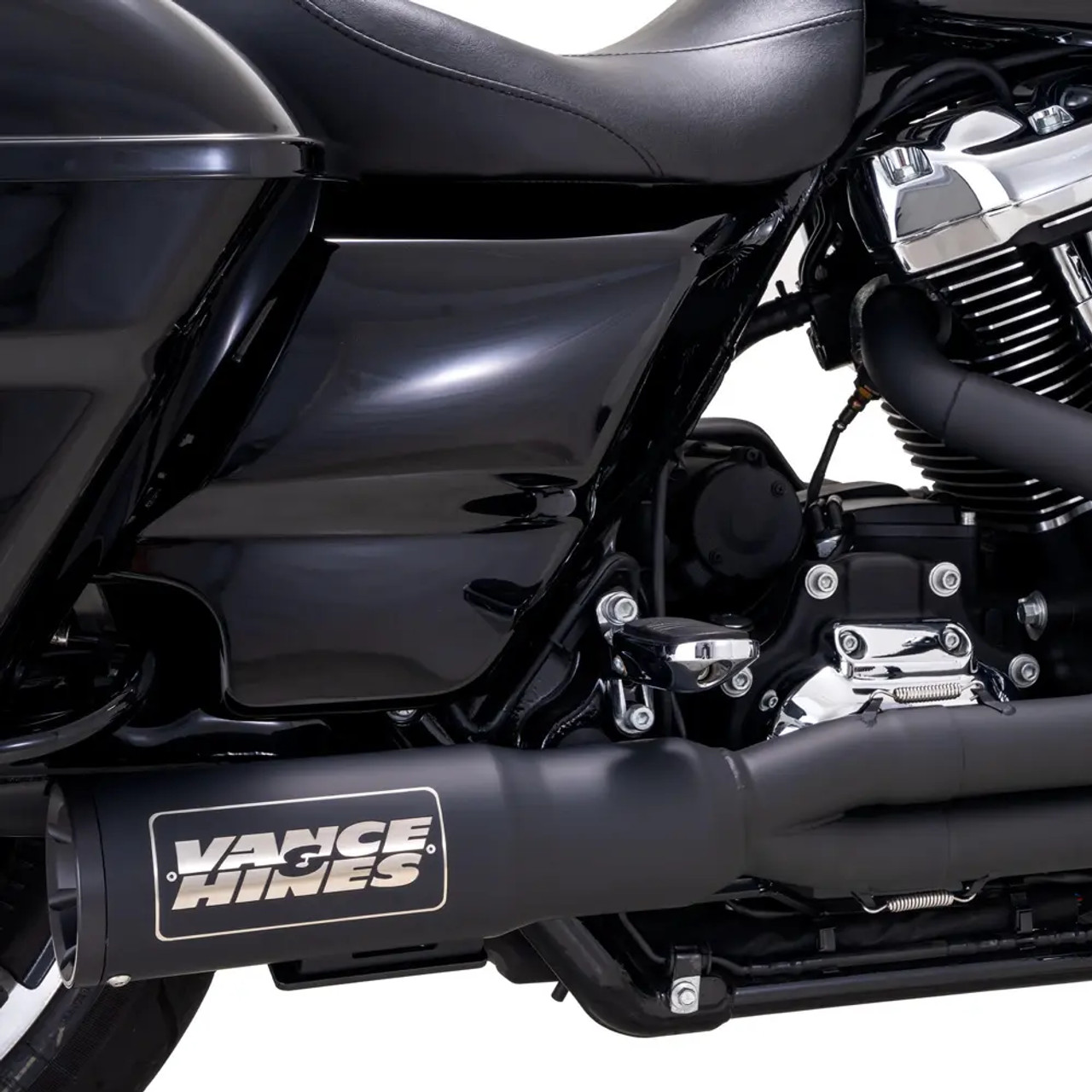 Vance & Hines Hi-Output RR Exhaust for 2017-2023 Harley Touring - Black