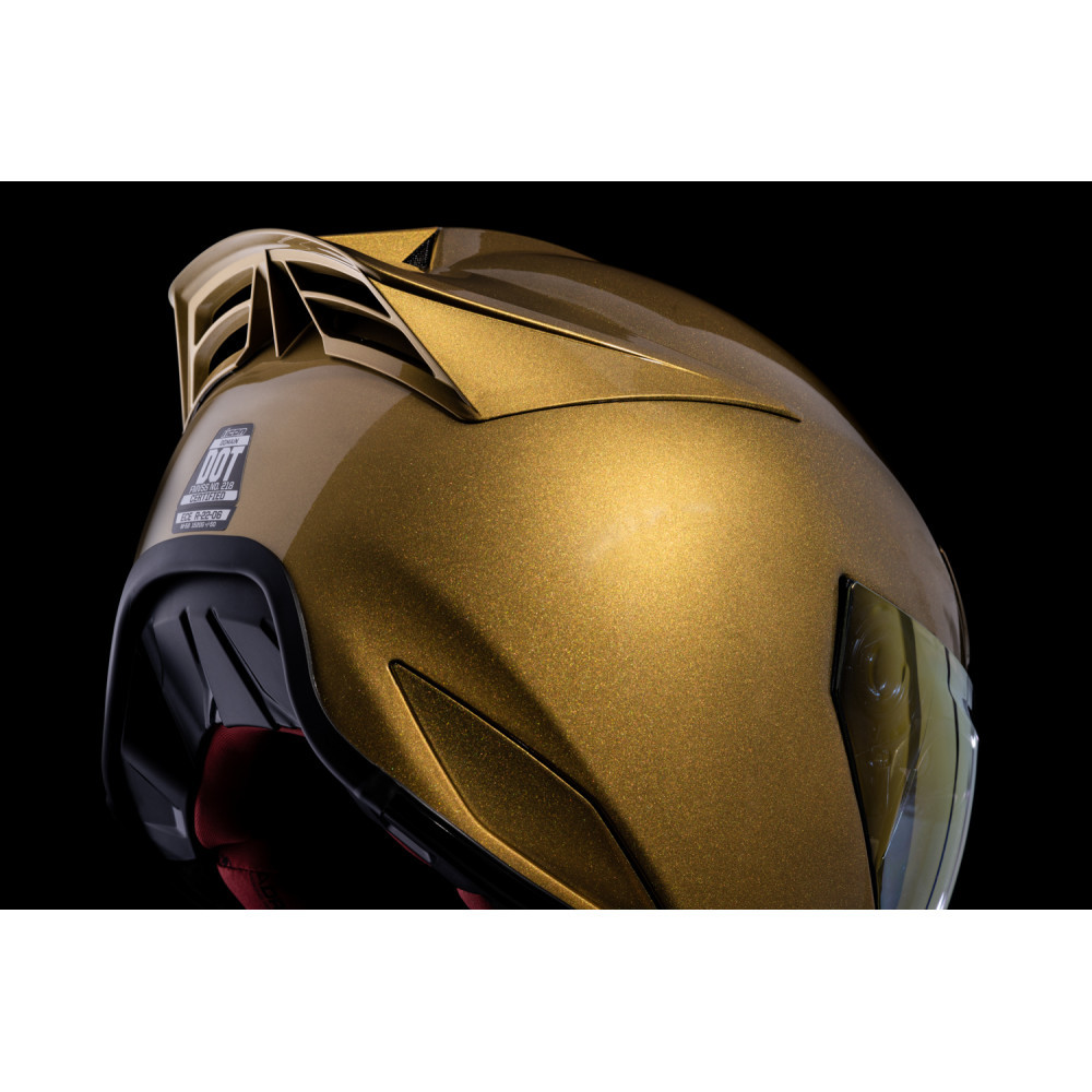 Icon Domain Cornelius Helmet - Gold - Get Lowered Cycles