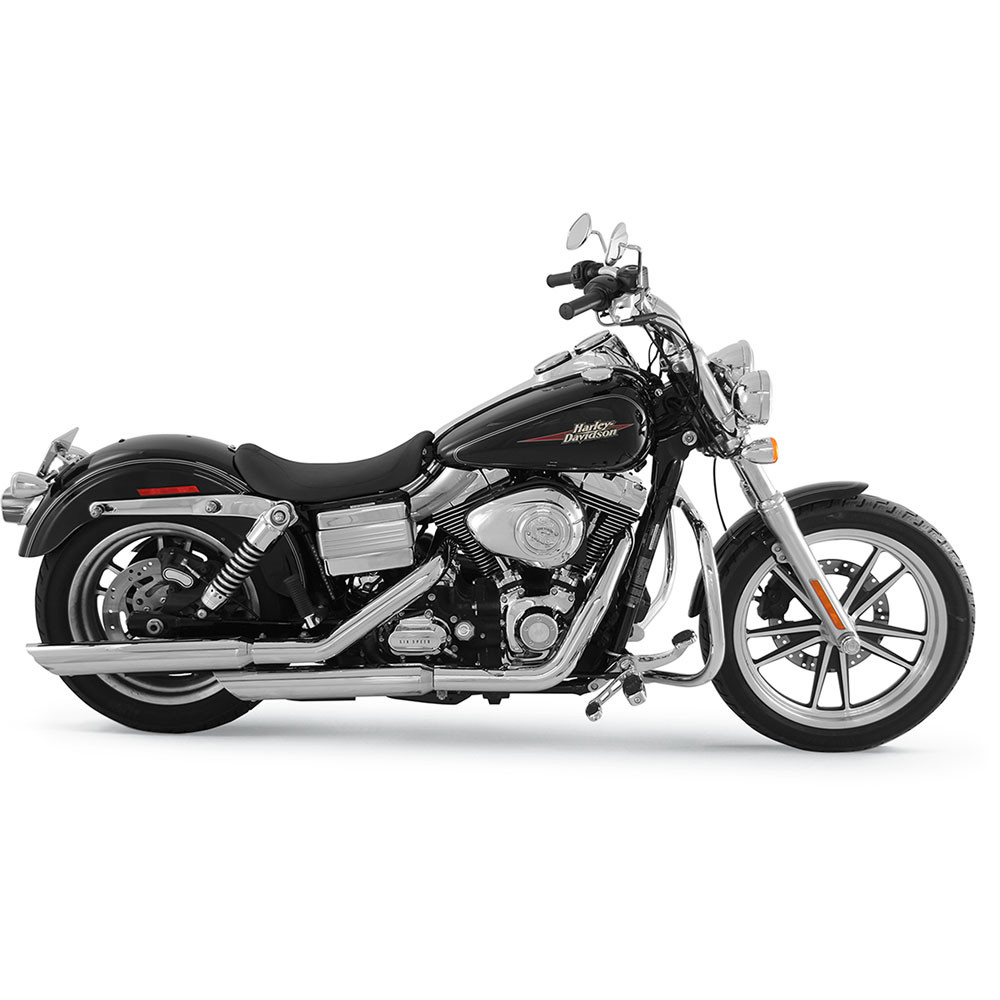 Mustang RunAround Solo Seat for 2006-2017 Harley Dyna 76866 - Main Image