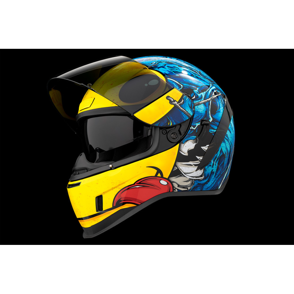 Icon Airform Brozak MIPS Helmet - Blue - Get Lowered Cycles