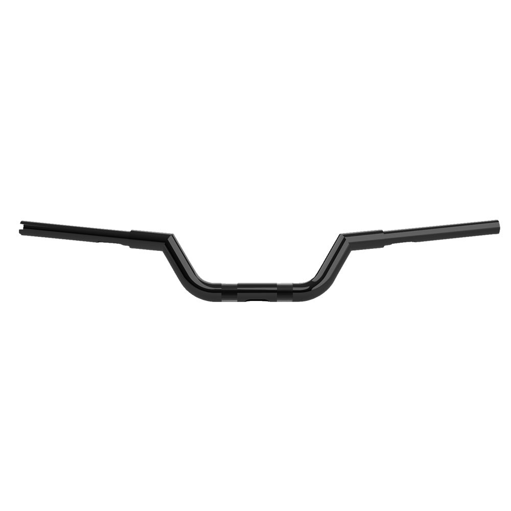 LA Choppers Valley Handlebars For Harley Models - Gloss Black - LA