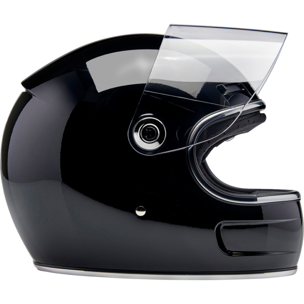 Biltwell Gringo SV ECE Gloss Black Helmet - Get Lowered Cycles
