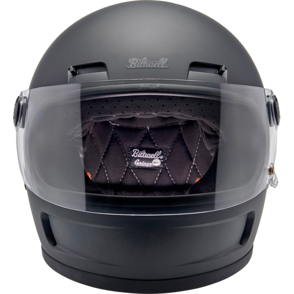 Biltwell Gringo SV ECE Flat Black Helmet - Get Lowered Cycles