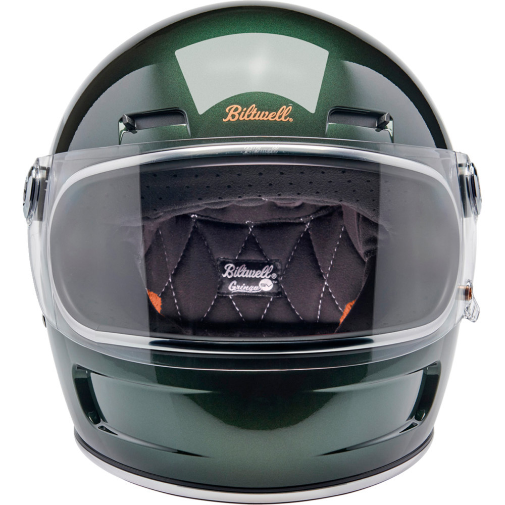Biltwell Gringo SV ECE Metallic Sierra Green Helmet - Get Lowered
