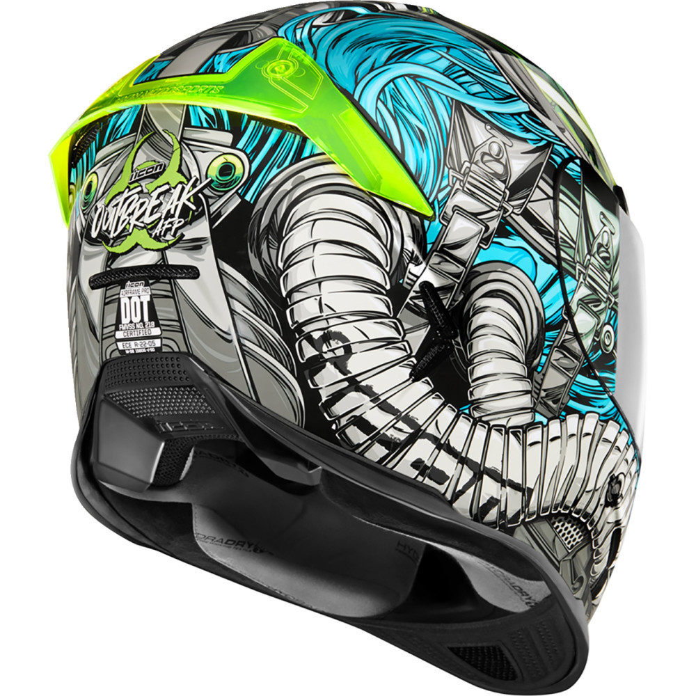 Icon Airframe Pro Outbreak Motorcycle Helmet - Get Lowered Cycles
