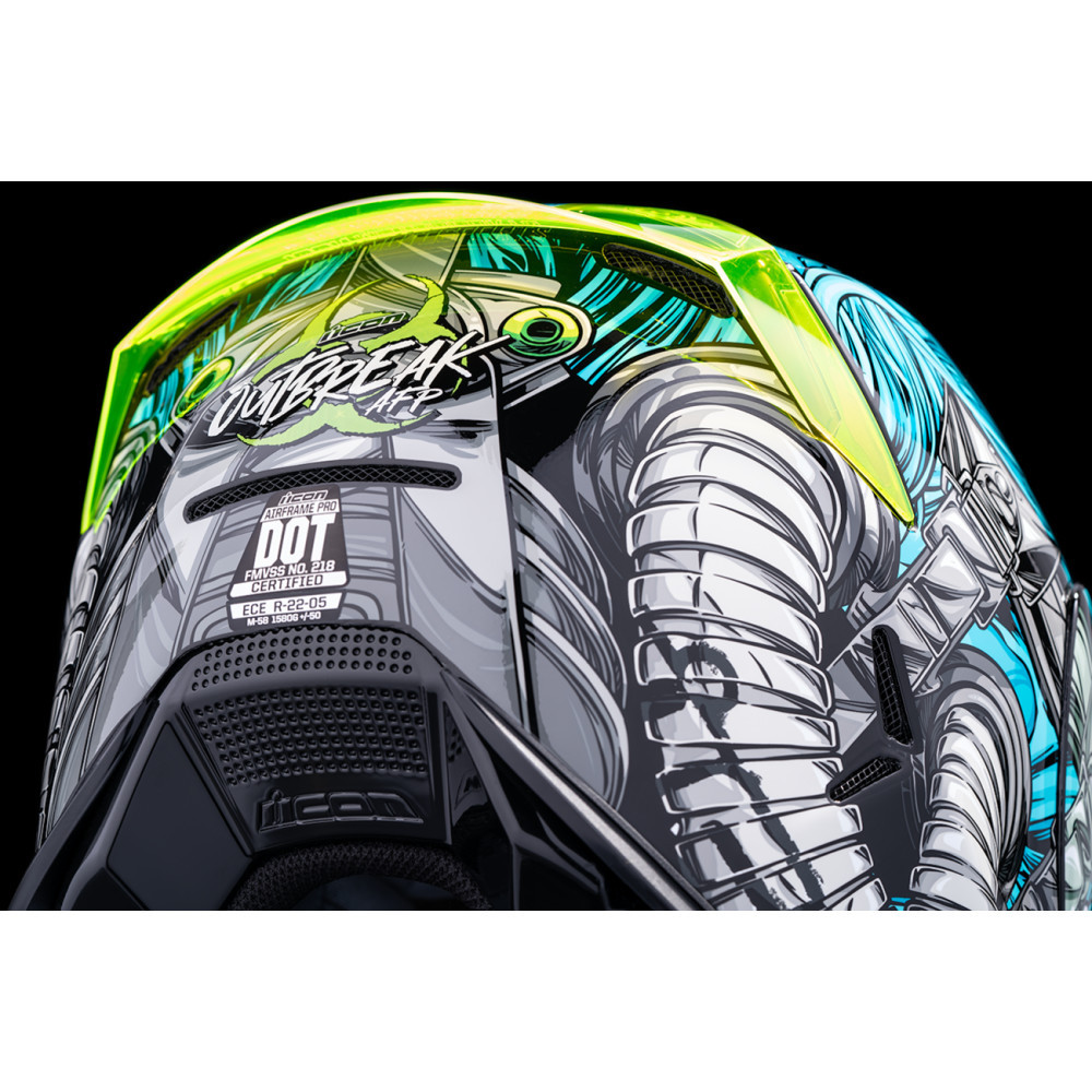 Icon Airframe Pro Outbreak Motorcycle Helmet - Get Lowered Cycles