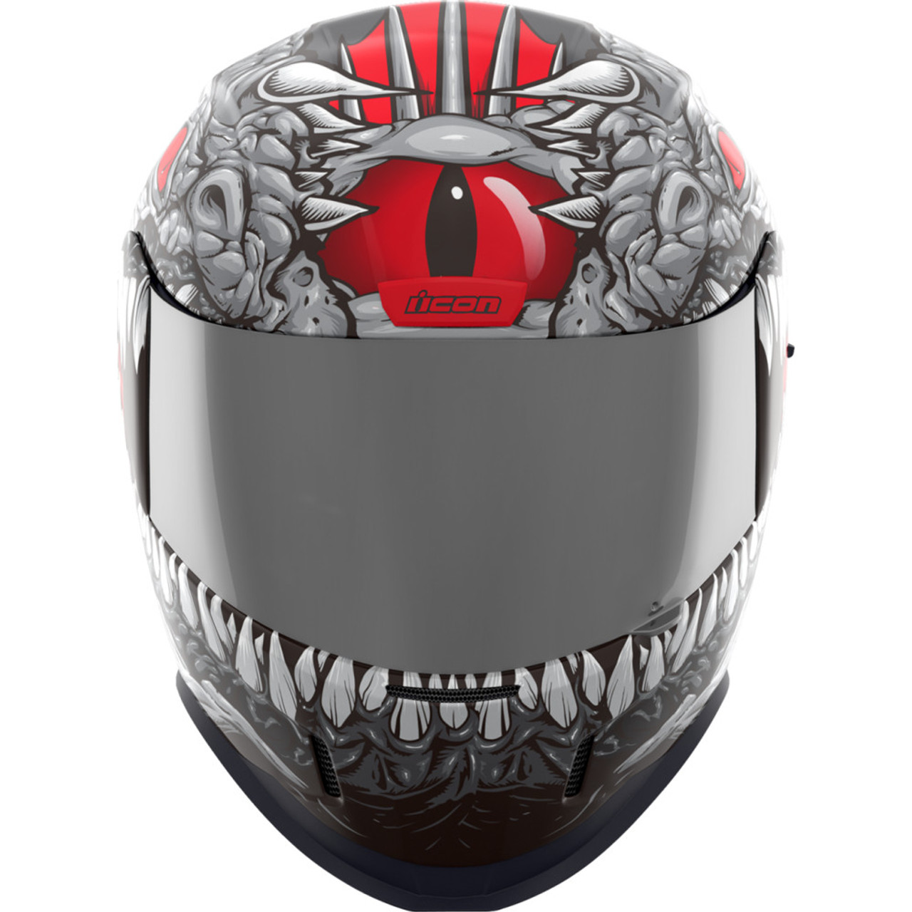 Icon Airform Helmet - Kryola Kreep Silver - Get Lowered Cycles