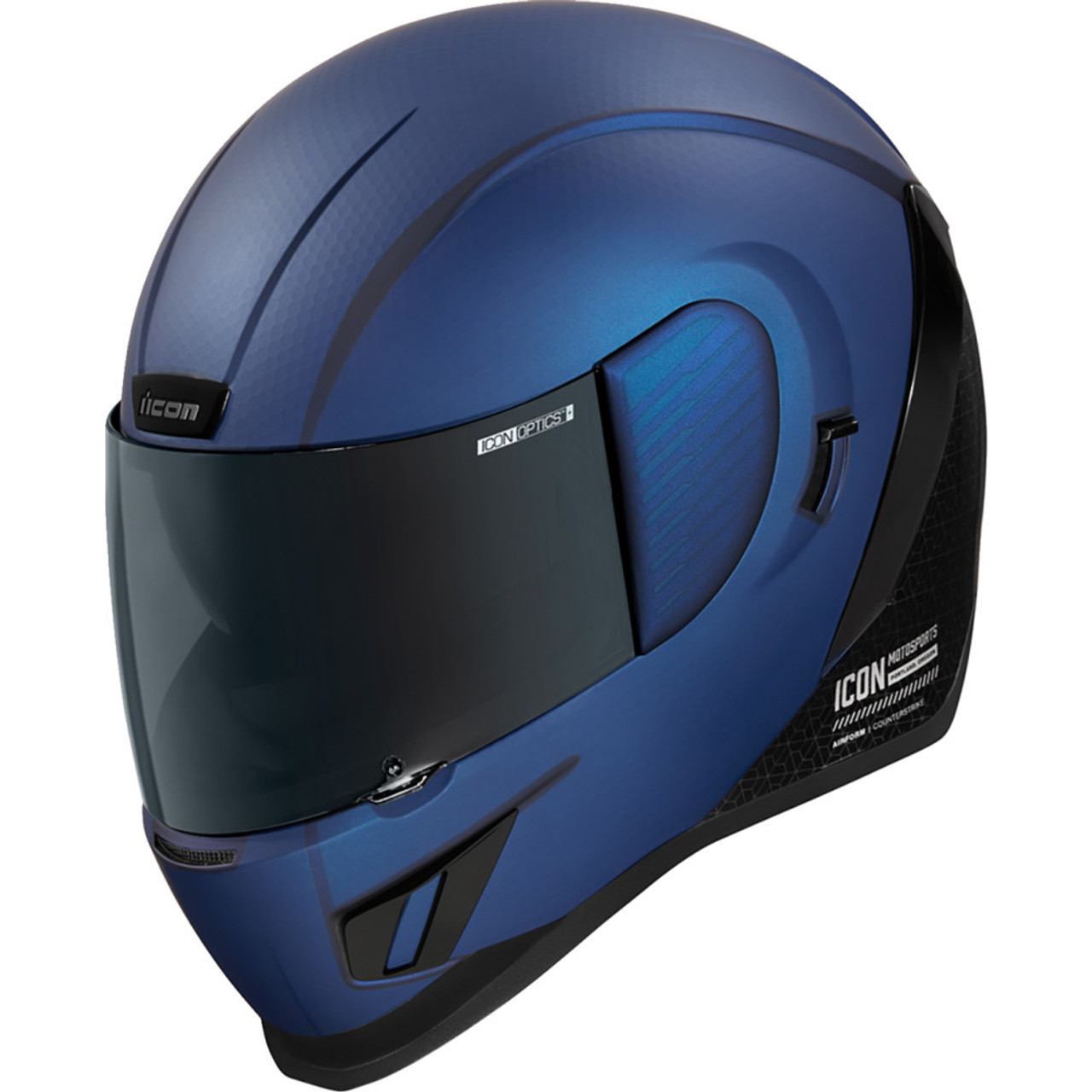 Icon Airform Counterstrike Blue Helmet - Get Lowered Cycles