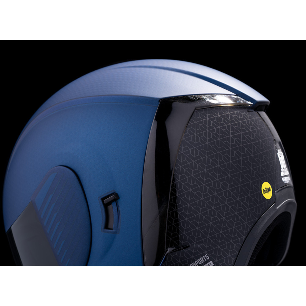 Icon Airform Counterstrike Blue Helmet - Get Lowered Cycles