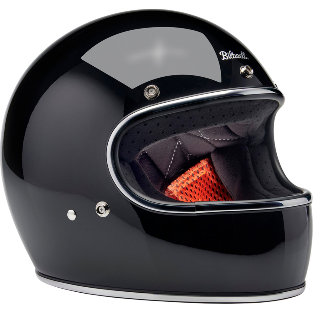 Biltwell Gringo Motorcycle Helmet - Gloss Black - Get Lowered Cycles