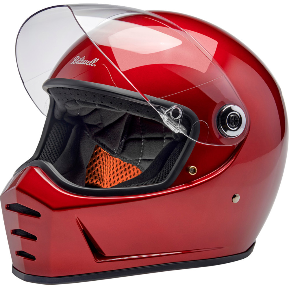 Biltwell Lane Splitter Helmet - Metallic Cherry Red - 1004-351-504