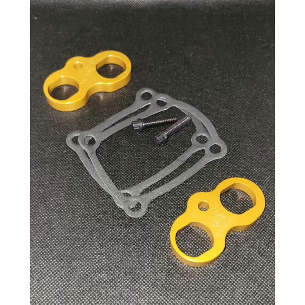 Star Racing Gold Tappet Cuffs Lifter Guides for 2017-2025 Harley M8 ...