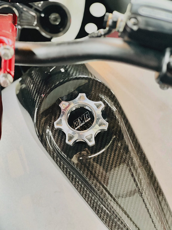 Boosted Brad DMR Gas Cap for Harley - Get Lowered Cycles