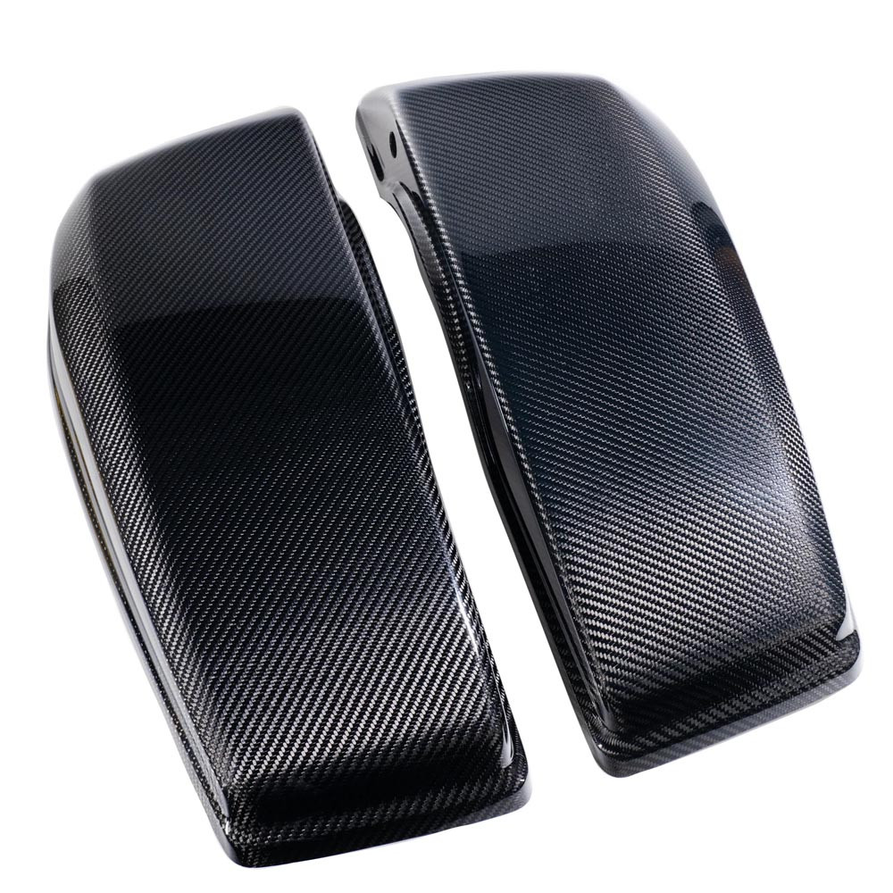 Hofmann Designs Carbon Fiber Saddlebag Lids for 2024 Harley Touring